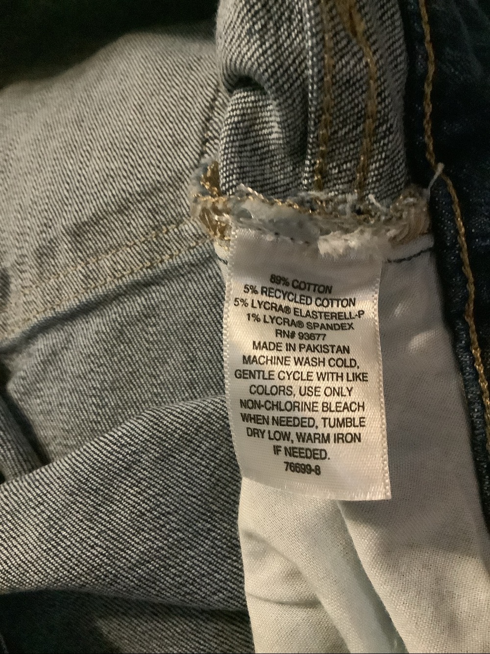 St.John’s Bay Size 24W Women’s Girlfriend Medium Treasure Jeans. New With Tags. - Picture 10 of 10